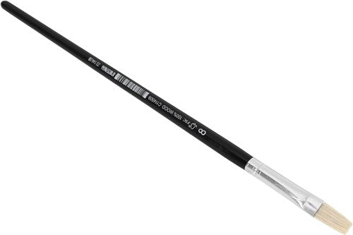 Cepillo universal Copenhagen pro - tamaño 8 - cerdas chinas blancas - mango de madera lacado negro FSC - 23.144.08