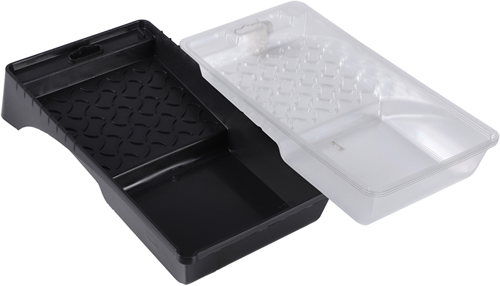 Vassoio per pittura Copenhagen Pro piccolo | 14,5 x 28,3 cm | plastica nera | impilabile con 3 scatole interne - 23.402.50