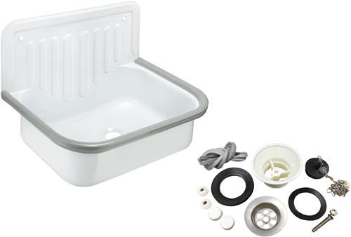 Vassoio per versare Cornat in acciaio 50 cm wi - agbset50