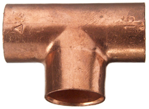 Cornat T a saldare Cu 15mm (10 pezzi) - t563015