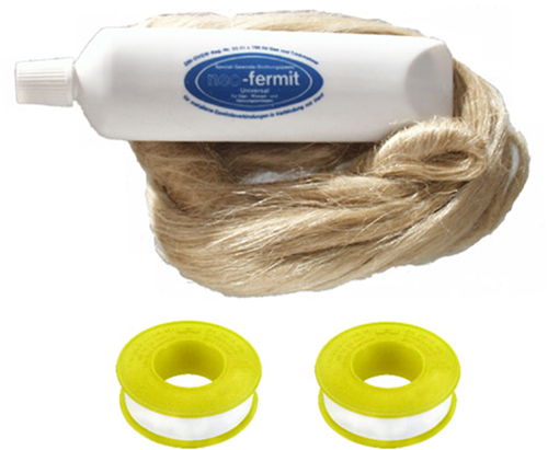 Juego de juntas Cornat cáñamo+neofermit+teflón - t380501
