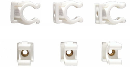 Tubo in rame Cornat a clip singola 28mm (2 pezzi) - t560406