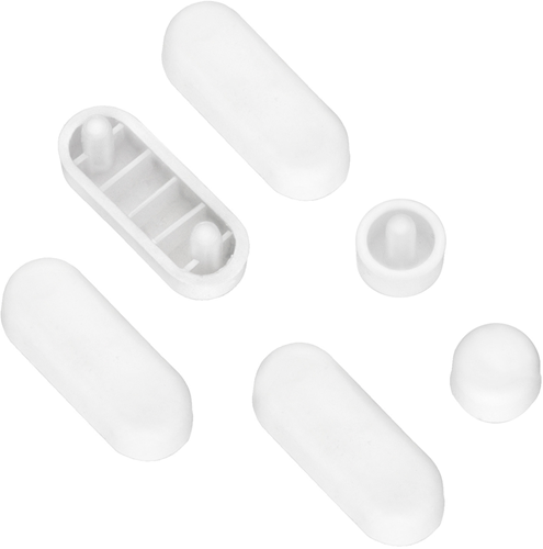 Cornat gummi stopper toilet seat art acrylic (6pcs) - tec365023