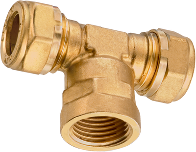 Cornat compression coupling ms tee 22x1 2x22mm - tec583696