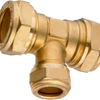 Acoplamiento de compresión Cornat ms tee 22x18x22mm - tec583691
