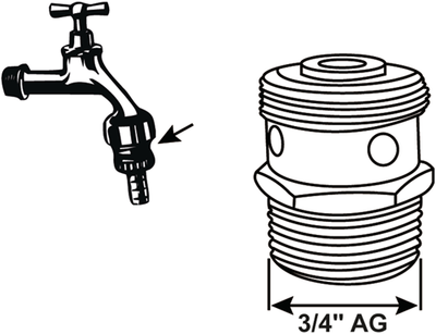 Cornat grifo aireador doble servicio 3 4xm27 - tec306304