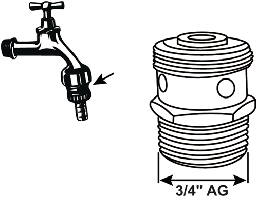 Cornat grifo aireador doble servicio 3 4xm27 - tec306304