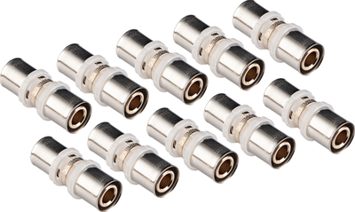 Giunto a pressare Cornat 20x20mm 10pz ms-a2 - vrptp500655n