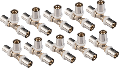 Cornat raccordo a pressare tee 16mm 10s ms-a2 - vrptp500416n