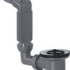 Cornat sifone + troppo pieno lavello 6 4 (417) - t353504r
