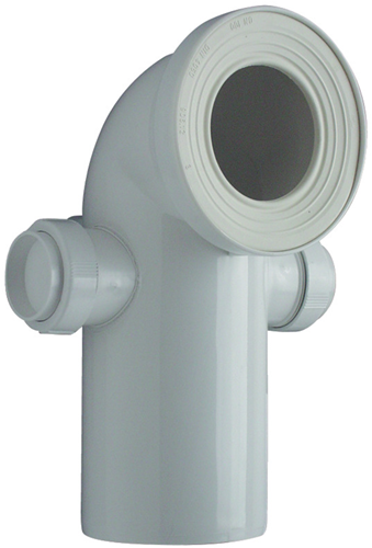 Desagüe WC Cornat 90° + 2 desagües 50mm wi - ckabas9000