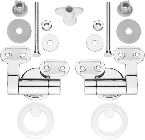 Cornat wc-bril bevestigingset art acryl ch - tec364980