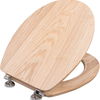 Cornat wc-bril hout ligna eik - kslige