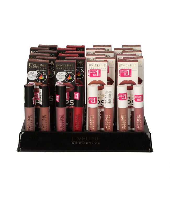 Eveline Eveline oh! My Lips Lipstick Lipstick Lipiner Display 32 pezzi