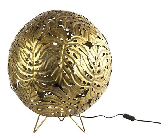 Lámpara de mesa de Derry de alto punto 51 x 57 cm E27 Steel 40W Oro