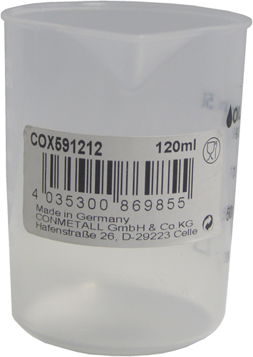 Tazza di miscelazione Connex per due tempi 120ml - cox591212