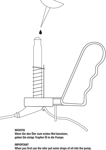 Connex oil syringe metal 250ml - cox591250