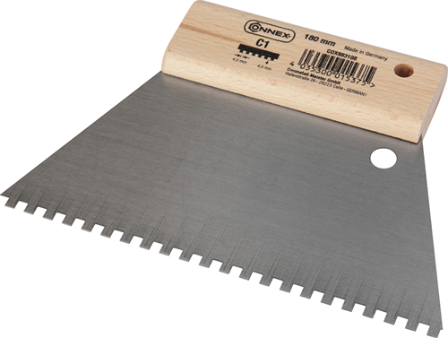 Connex lijmkam 180mm 4x4mm c1 - cox883188
