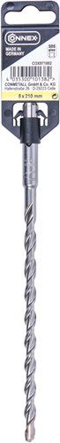 Connex sds+taladro de impacto 8mm (150 210mm) amarillo - cox971882