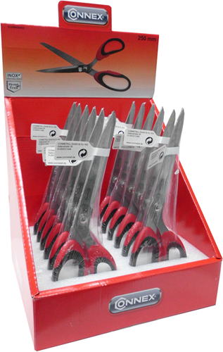 Forbici domestiche Connex scatola in acciaio inossidabile da 250 mm - coxb896902