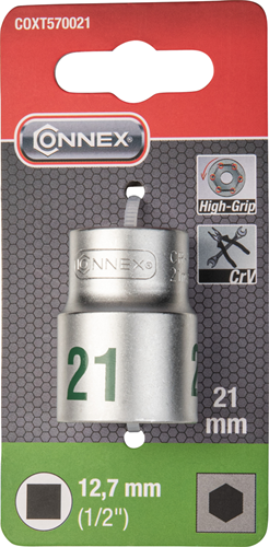 Llave de vaso Connex 1 2 21mm - coxt570021