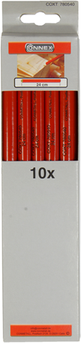 Lápiz connex 24cm madera seca 10uds - coxt780540