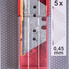 Lama trapezia di ricambio Connex .45mm 5pz - coxt897018