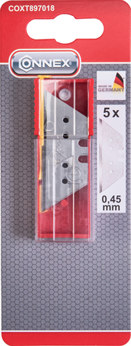 Connex replacement trapeze blade .45mm 5pcs - coxt897018