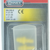 Connex oordoppen silikone 25db doosje 2st - coxt938715