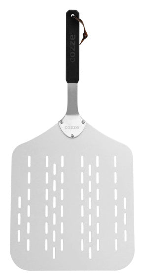 COZZE PIZZA chep con buchi in alluminio da 60 cm in argento nero