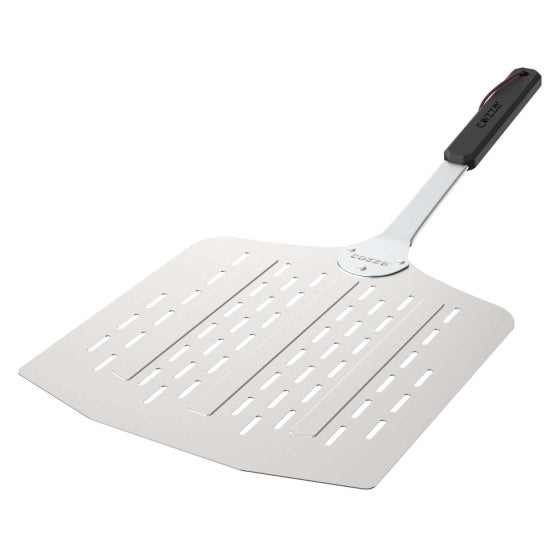 COZZE PIZZA CHEP con buchi in alluminio 66 cm di nero d'argento