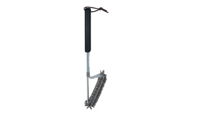 Cozze Reinigingsborstel Grillrooster 40 cm zilver zwart