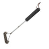 Briciolo di pulizia cozie Rust Rust in argento da 50 cm nero
