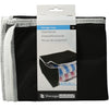 Storage solutions opberghoes zwart 60x30x45cm
