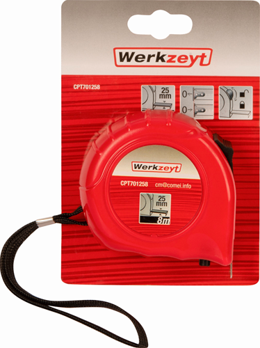 Con:p metro a nastro 8m abs 25mm euro - cpt701258
