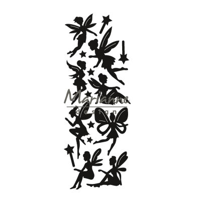 Marianne design • plantilla de corte en relieve para manualidades, hada