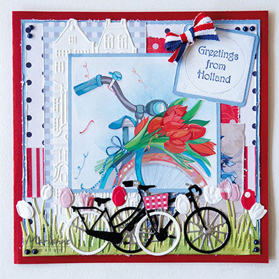 Marianne design • artesanías corte relieve plantilla bicicleta de montaña