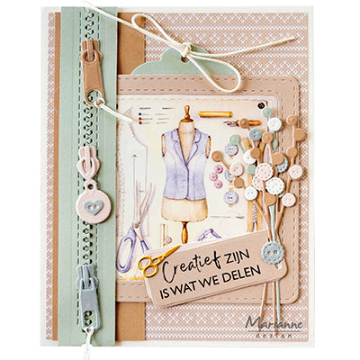 Design Marianne • cerniera lunga realizzabile