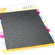 Design Marianne • notte stellata realizzabile con lamina a caldo