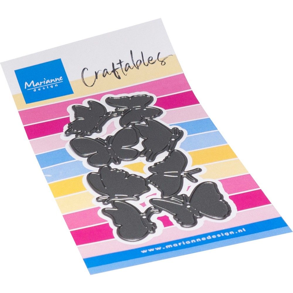 Design Marianne • farfalle realizzate con fustella XL