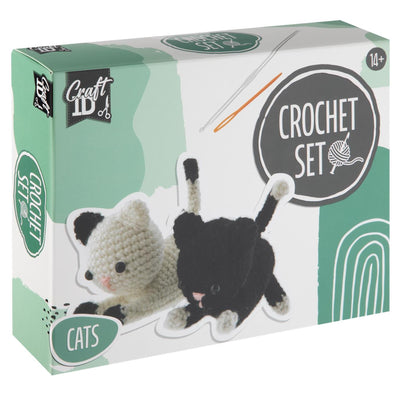 Pacchetto di ganci per gruppi di artigianato creativo due gattini