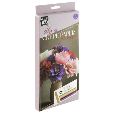 Grupo creativo de artesanía Crepe Craft Flowers