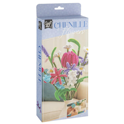 Craft id juego de flores de chenilla 108 piezas