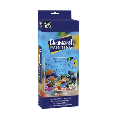 Pittura diamante Grafix mondo sottomarino 30x40