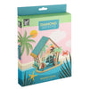 Craft id pintura diamante casa de verano 18x18x16cm