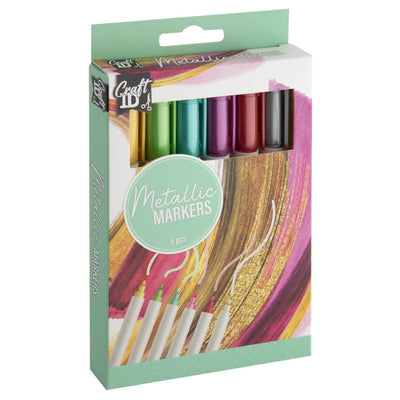 Marcadores metálicos Craft id - 6 uds.