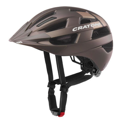 Casco Velo-X Brown Metallic Matt S-M