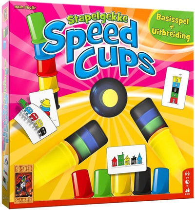 999Games apilando el juego de acción de las tazas de velocidad, 6 jugadores