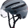 Cratoni Helm pendolare grigio Matt S-M
