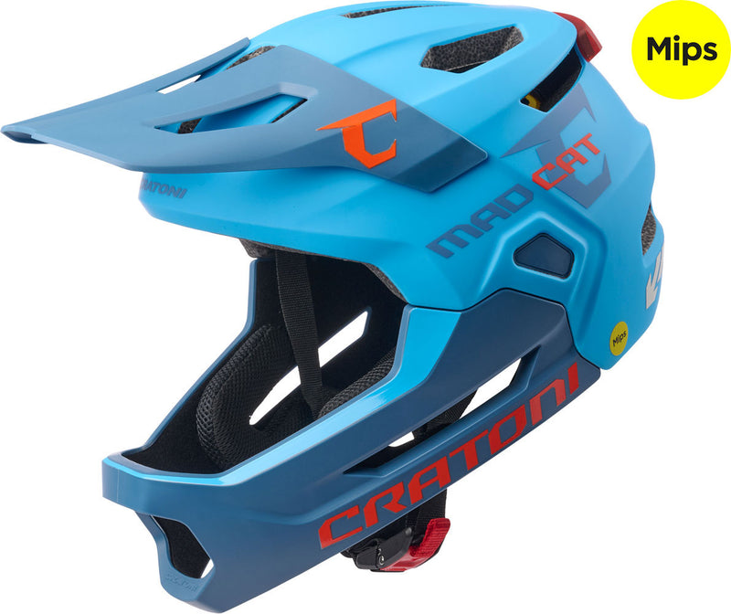 Cratoni madcat mips - casco integral juvenil